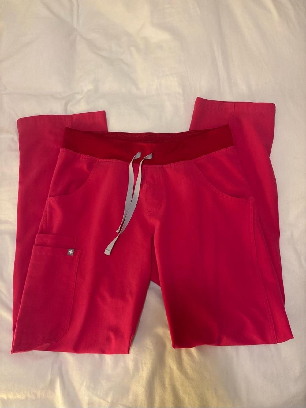 Figs Hot Pink Kade Cargo Pants S